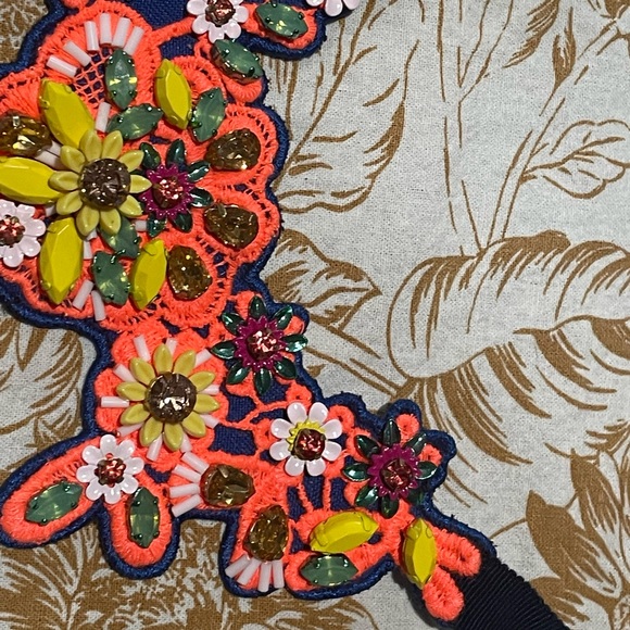 J crew embroidered necklace - Picture 2 of 5